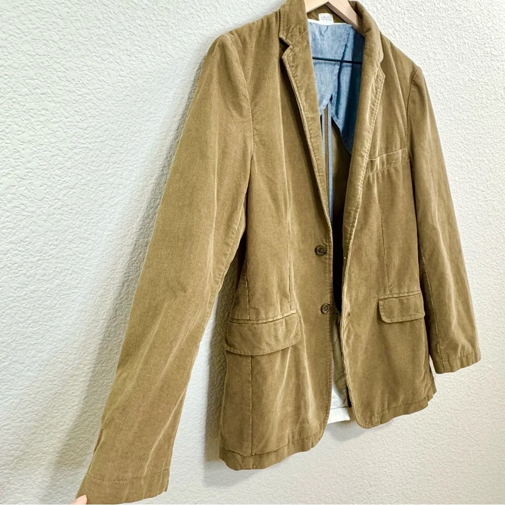 J.Crew Corduroy Blazer Jacket Brown Size S (Unisex: Men’s S/Women’s M-L) - Picture 6 of 11